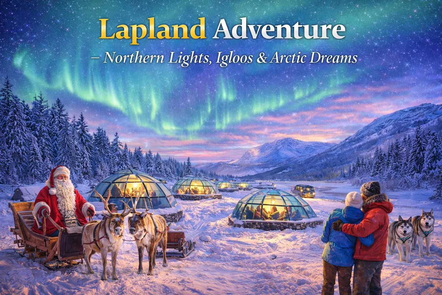 Lapland Adventure – Northern Lights, Igloos & Arctic Dreams - Scandinavia Tour Package for Bangalore Travel Agents
