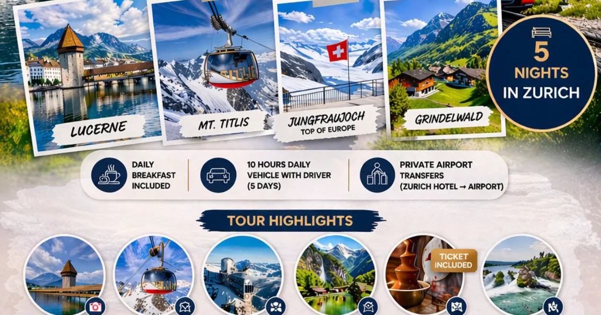 Switzerland DMC in India - GYF Holidays