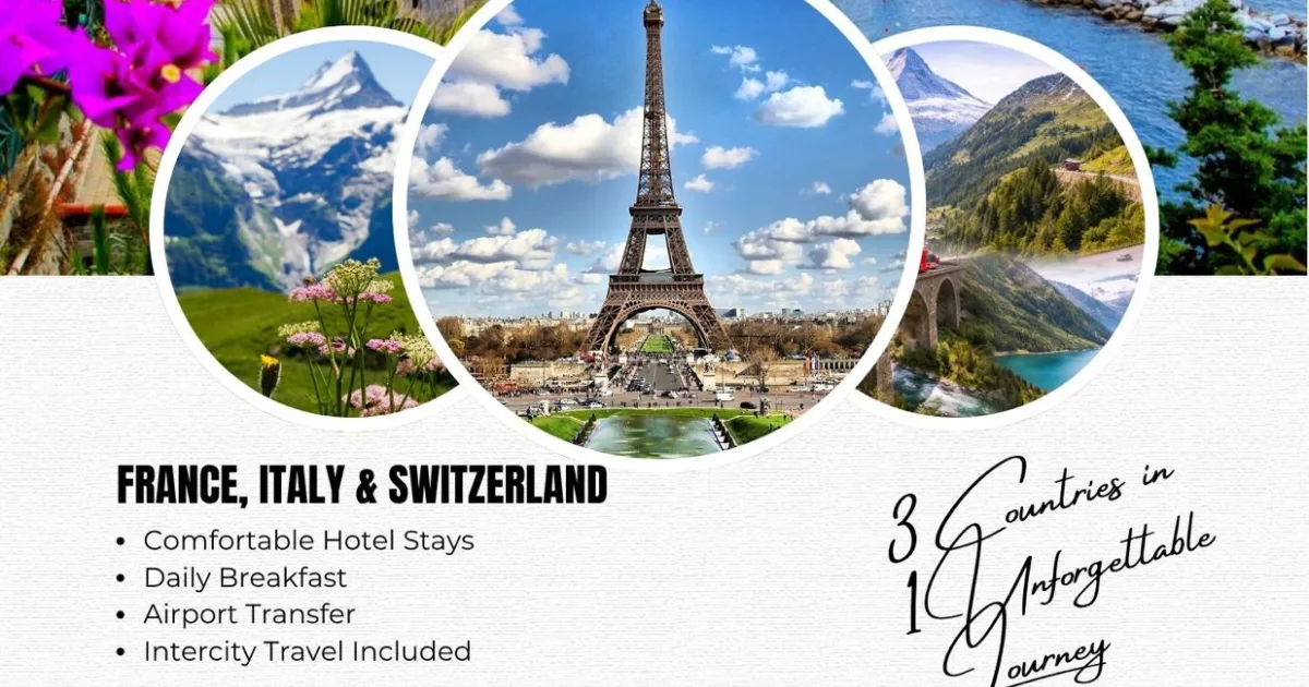 Group Tour for Europe in India